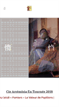 Mobile Screenshot of cie-artemisia.com